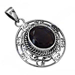 Load image into Gallery viewer, 925 Silver Onyx Pendant for Women | Gemstone Jewelry Gift
