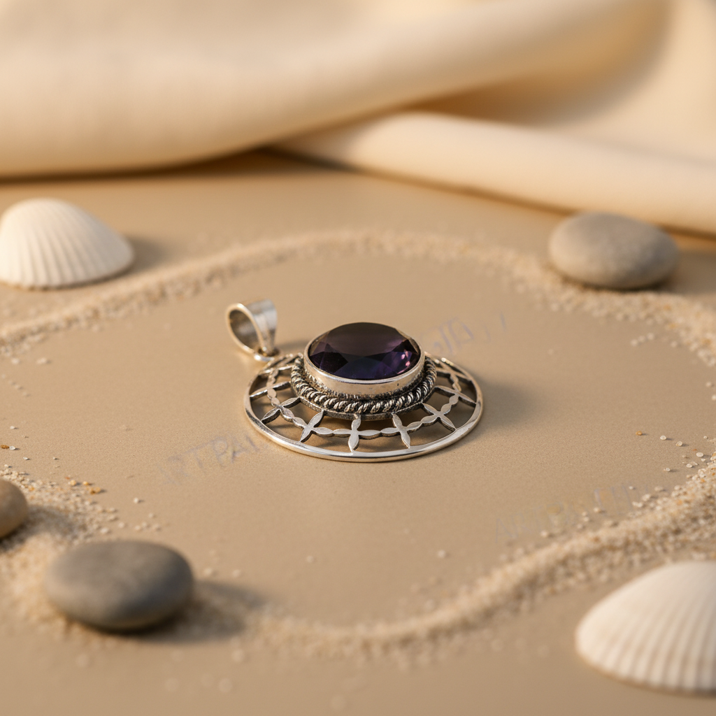 925 Silver Black Onyx Pendant Necklace | For Women | Gift