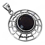 Load image into Gallery viewer, 925 Silver Black Onyx Pendant Necklace | For Women | Gift
