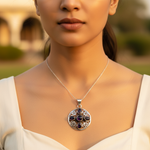 Load image into Gallery viewer, 925 Silver Amethyst Pendant for Women | Gemstone Jewelry
