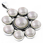 Load image into Gallery viewer, 925 Silver Pearl Flower Pendant for Women | Elegant Jewelry
