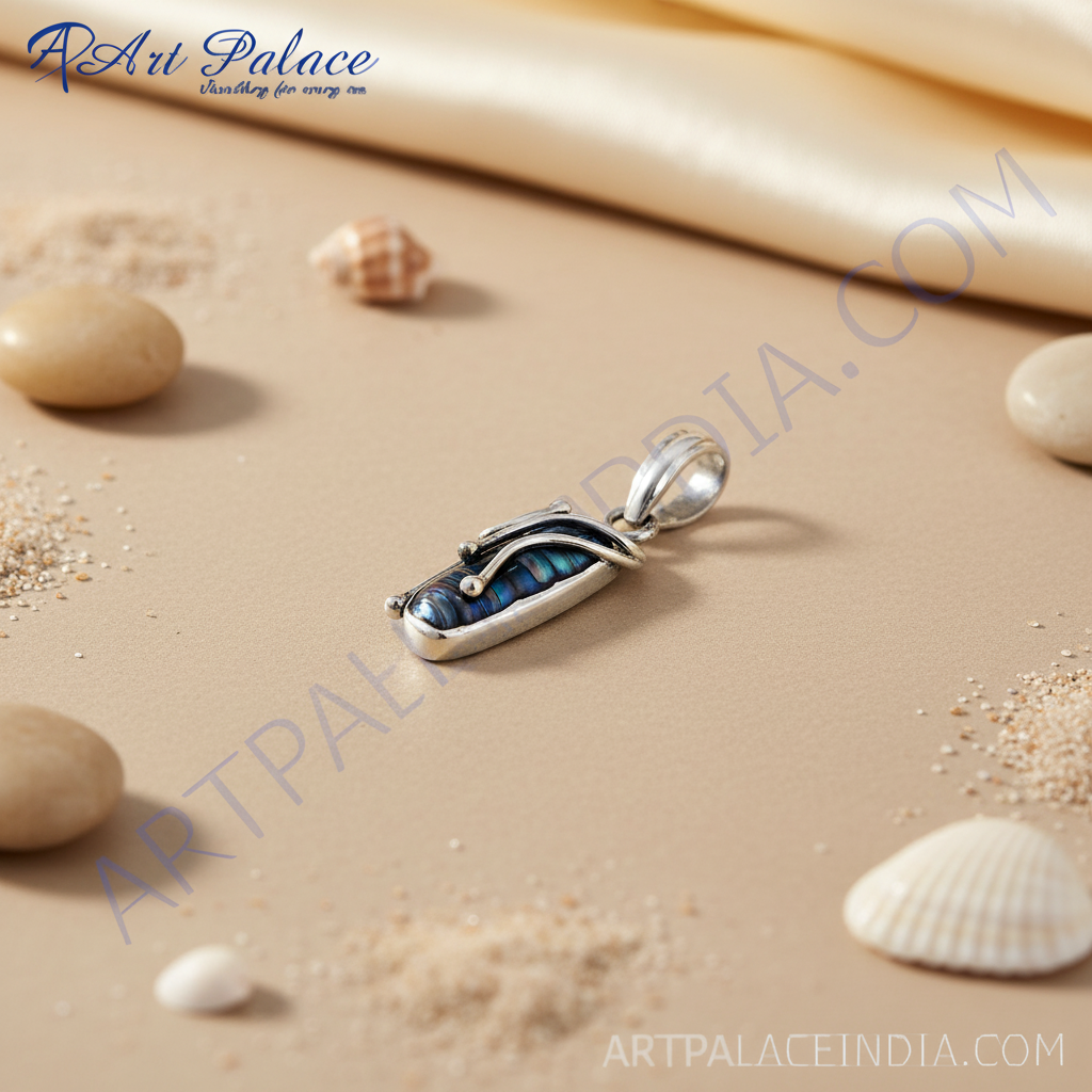 Colgante de piedra azul en plata 925 para mujer | Regalo de joyería moderna