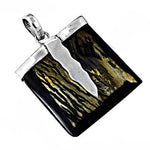 Load image into Gallery viewer, 925 Silver Horn Pendant for Women | Statement Jewelry
