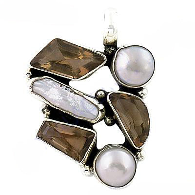 925 Silver Gemstone Pendant for Women | Statement Jewelry