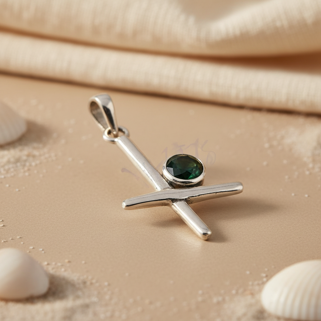 925 Sterling Silver Black Onyx Pendant for Women | Gemstone Jewelry