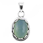 Load image into Gallery viewer, 925 Silver Chalcedony Pendant for Women | Gemstone Jewelry
