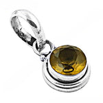 Load image into Gallery viewer, 925 Sterling Silver Citrine Pendant for Women | Gemstone Jewelry
