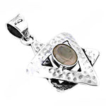 Load image into Gallery viewer, 925 Silver Gemstone Pendant for Women | Daily Wear Gift
