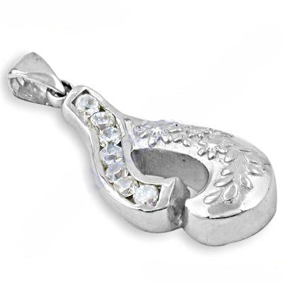 925 Silver Cubic Zirconia Pendant for Women | Daily Wear Gift