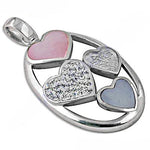 Load image into Gallery viewer, Silver Heart Pendant Necklace for Women | Fashion Jewelry
