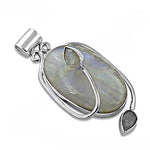 Load image into Gallery viewer, 925 Silver Moonstone Pendant for Women | Gemstone Jewelry
