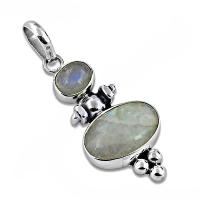 925 Silver Moonstone Pendant for Women | Gemstone Jewelry