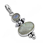 Load image into Gallery viewer, 925 Silver Moonstone Pendant for Women | Gemstone Jewelry
