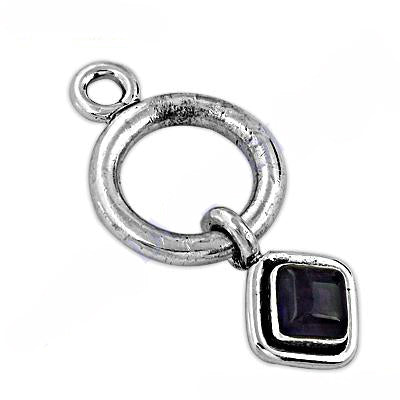 925 Silver Square Stone Pendant for Women | Modern Jewelry