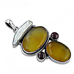 Load image into Gallery viewer, 925 Silver Gemstone Pendant Necklace for Women | Gift Jewelry

