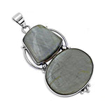 Load image into Gallery viewer, 925 Silver Cat's Eye Gemstone Pendant for Women | Daily Wear
