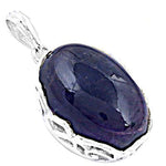 Load image into Gallery viewer, 925 Silver Blue Gemstone Pendant for Women | Elegant Jewelry
