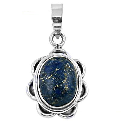 925 Silver Lapis Lazuli Pendant for Women | Gemstone Jewelry