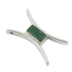 Load image into Gallery viewer, 925 Silver Jade Stone Pendant for Women | Daily Wear Gift
