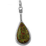 Load image into Gallery viewer, 925 Silver Unakite Pendant for Women | Gemstone Jewelry Gift
