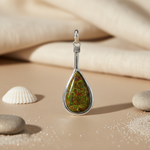 Load image into Gallery viewer, 925 Silver Unakite Pendant for Women | Gemstone Jewelry Gift
