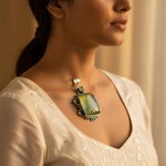 Load image into Gallery viewer, 925 Silver Peridot Pendant for Women | Gemstone Jewelry
