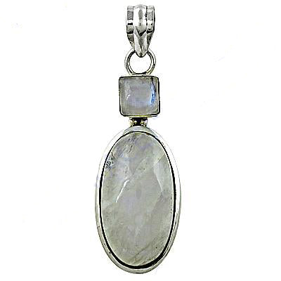 925 Silver Moonstone Pendant for Women | Gemstone Jewelry
