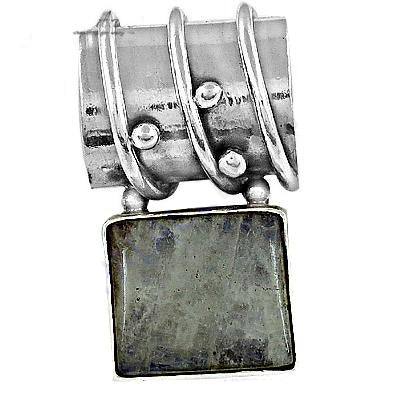 925 Silver Labradorite Ring for Women | Modern Statement Jewelry