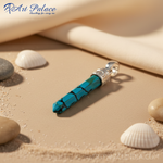 将图像加载到图库查看器中， 925纯银绿松石吊坠（女士款）| 宝石首饰
