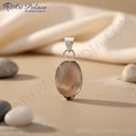 Load image into Gallery viewer, 925 Silver Brown Gemstone Pendant for Women | Elegant Jewelry
