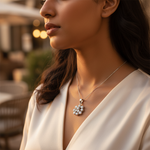 Load image into Gallery viewer, Colgante de circonita cúbica en plata 925 para mujer | Uso diario
