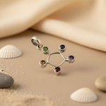 将图像加载到图库查看器中， 925 Silver Gemstone Pendant Necklace for Women | Colorful Jewelry
