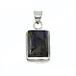 Load image into Gallery viewer, 925 Silver Labradorite Pendant for Women | Gemstone Jewelry
