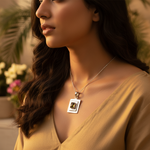 Load image into Gallery viewer, Colgante de ojo de tigre en plata 925 para mujer | Joyería de moda
