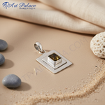 Load image into Gallery viewer, Colgante de ojo de tigre en plata 925 para mujer | Joyería de moda
