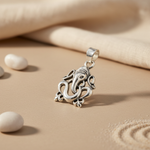 将图像加载到图库查看器中， 925 Silver Ganesha Pendant | Indian Religious Jewelry Gift
