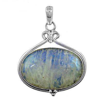 925 Silver Moonstone Pendant for Women | Gemstone Necklace
