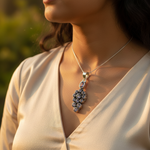 Load image into Gallery viewer, 925 Silver Amethyst Pendant for Women | Gemstone Jewelry
