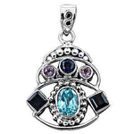 Load image into Gallery viewer, 925 Silver Gemstone Pendant Necklace for Women | Gift Jewelry
