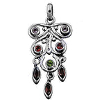 Load image into Gallery viewer, 925 Silver Garnet Pendant Necklace for Women | Gift Jewelry
