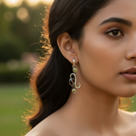 将图像加载到图库查看器中， 925 Silver Peridot &amp; Garnet Pendant | Women's Fine Jewelry
