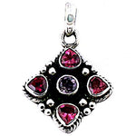 Load image into Gallery viewer, 925 Silver Garnet Gemstone Pendant for Women | Fine Jewelry
