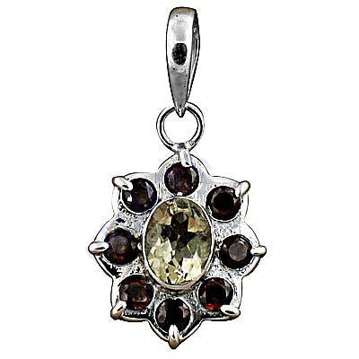 925 Silver Gemstone Pendant for Women | Daily Wear Gift