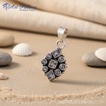 Load image into Gallery viewer, Colgante de amatista en plata 925 para mujer | Joyería con piedras preciosas
