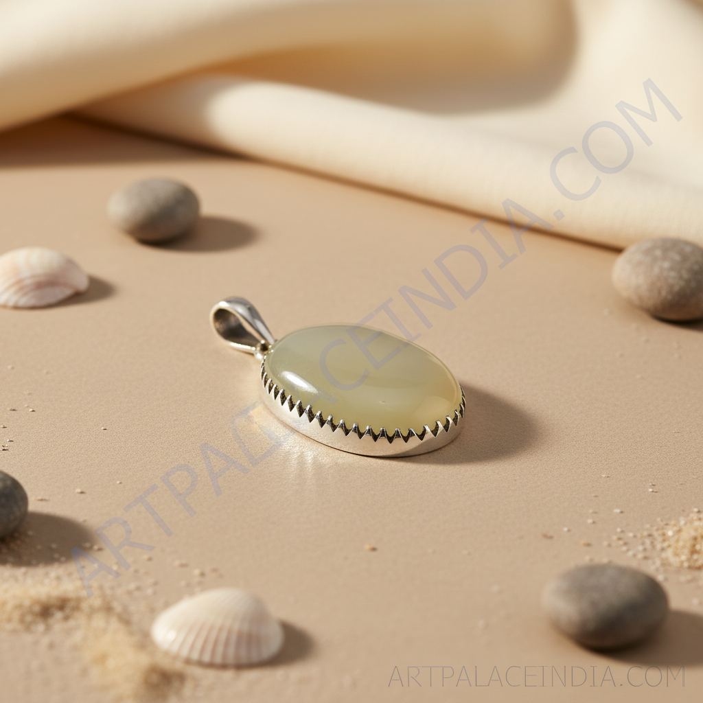 Colgante de plata con piedra | Regalo para mujer de uso diario