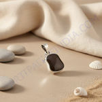 Load image into Gallery viewer, 925 Silver Black Stone Pendant | Women's Elegant Jewelry
