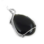 Load image into Gallery viewer, 925 Silver Black Onyx Pendant for Women | Gemstone Jewelry
