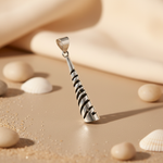 将图像加载到图库查看器中， 925 Silver Spiral Pendant Necklace for Women | Unique Jewelry
