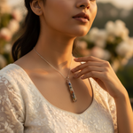 Load image into Gallery viewer, Silver Gemstone Pendant Necklace for Women | Healing Jewelry Gift
