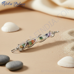 Load image into Gallery viewer, Silver Gemstone Pendant Necklace for Women | Healing Jewelry Gift
